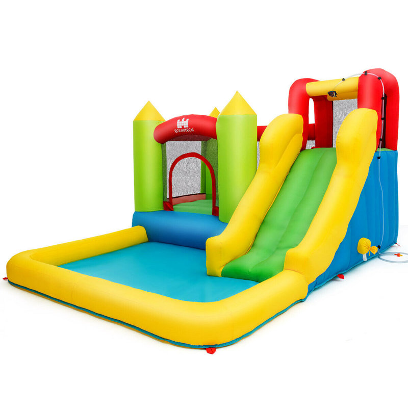commercial bounce house with slide for sale